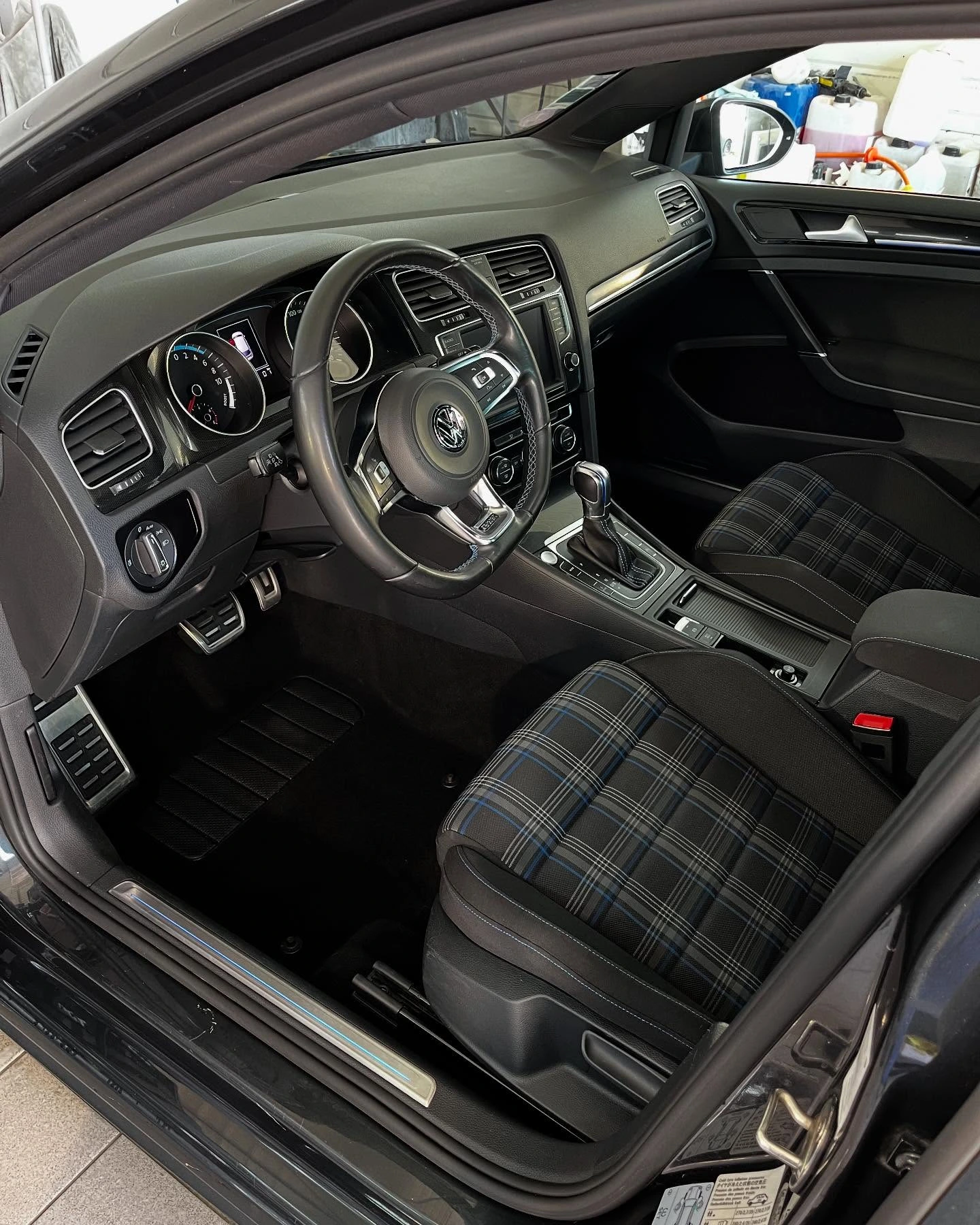 Nettoyage intérieur BMW - Après