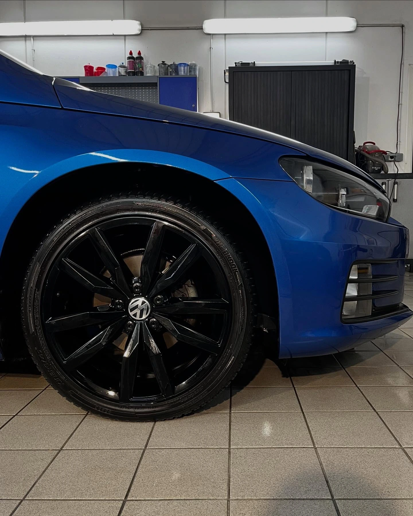 Nettoyage jantes - Après