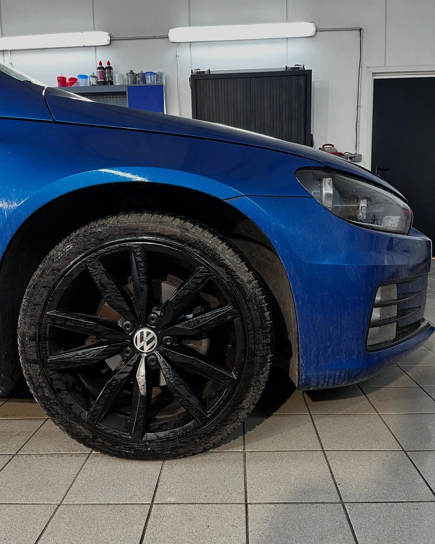 Nettoyage jantes - Avant